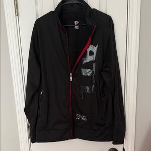 Black Atlanta Falcons Track Jacket Brand New